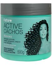Mascara Cachos Active Hidratação Capilar Profissional Com Colágeno Curvaturas Fattore 500g