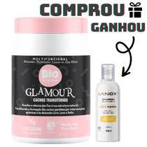 Máscara Cachos Transitórios Glamour 1kg +Sh Coco Manga 120ml