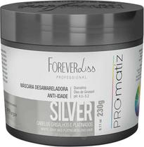 Máscara Capilar 230g Silver Desamareladora Anti-Idade Forever Liss