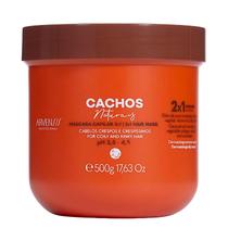Máscara Capilar 2x1 Cachos Naturais 500g -Arvensis Tratamento e Leave-in com Definição