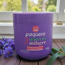 Máscara Capilar 3 Minutos Milagre Paquera 500g Hidratação Profunda, Brilho Intenso e Recuperação Rápida Máscara Capilar 3 Minutos Milagre Paquera 500g Hidratação Profunda, Brilho Intenso e Recuperação Rápida