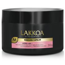 Mascara Capilar Amino Liss Efeito Liso Lakkoa 260g Mascara Capilar Amino Liss Efeito Liso Lakkoa 260g