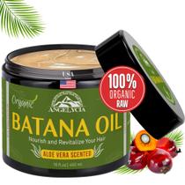 Máscara capilar ANGELYCIA 100% orgânico com óleo de batana cru para crescimento de cabelo