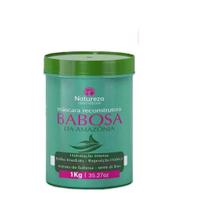 Máscara Capilar Babosa da Amazônia 1kg Natureza Creme de Cabelo