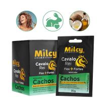 Mascara Capilar Cachos Oleo Coco Cavalo Rei Milcy 30g