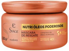 Máscara Capilar de Resgate Eudora Siàge Nutri Óleos Poderosos 250g Máscara Capilar de Resgate Eudora Siàge Nutri Óleos Poderosos 250g