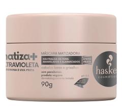 Máscara Capilar De Tratamento Haskell Matizadora Ultra Violet 90g