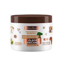 Máscara Capilar de Tratamento Nutritivo Explosão de Óleos Africanos 500g Beleza Natural Máscara Capilar de Tratamento Nutritivo Explosão de Óleos Africanos 500g Beleza Natural