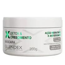 Máscara Capilar Detox & Crescimento Gllendex 200g Máscara Capilar Detox & Crescimento Gllendex 200g