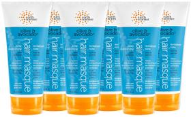 Máscara capilar Earth Science Olive & Avocado para cabelos normais a secos