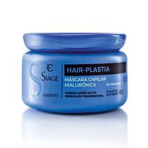 Máscara Capilar Eudora Siàge Hair Plastia Hidratação Tridimensional 200ml Tratamento Profundo Maciez Força Resistência Cabelos Secos e Ressecados