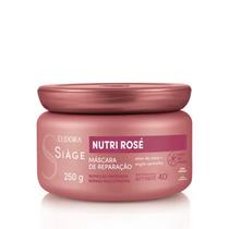 Máscara Capilar Eudora Siàge Nutri Rosé 250g Máscara Capilar Eudora Siàge Nutri Rosé 250g