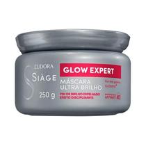 Máscara Capilar Eudora Siàge Ultra Brilho Glow Expert 250g