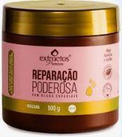 Máscara Capilar Extractos Premium Reparação Poderosa 500g