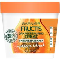 Máscara capilar Garnier Fructis Damage Repairing com mamão 100mL
