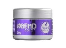 Mascara Capilar Haskell Matizadora Extend Color Roxo 90G