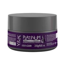 Mascara capilar hidratação Vitiss Platinum 250g matizadora cabelos loiros luzes Mascara capilar hidratação Vitiss Platinum 250g matizadora cabelos loiros luzes