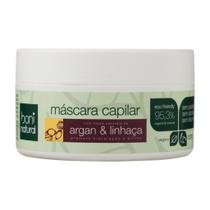 Máscara Capilar Hidratante Argan e Linhaça Boni Natural 250g Vegana