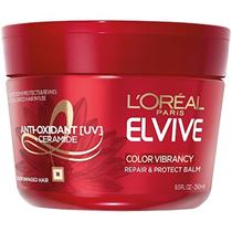 Máscara Capilar L'Oreal Paris Elvive Color Vibrancy Repair 250mL