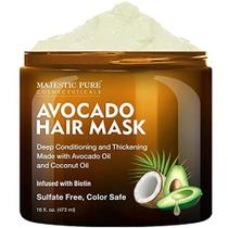 Máscara capilar Majestic Pure Abacate e Coco com Biotina 480 mL Máscara capilar Majestic Pure Abacate e Coco com Biotina 480 mL