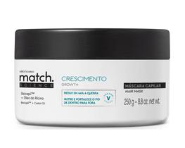 Máscara capilar match science crescimento 250g o boticário