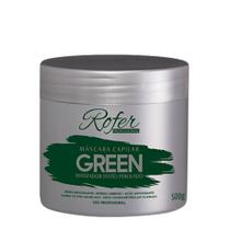 Mascara Capilar Matizadora Green Efeito Perolado Rofer 500g - rofer cosmeticos