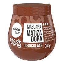 Máscara Capilar Matizadora Salon Line Choco To De Cacho 300g