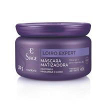 Máscara Capilar Matizadora Siàge Loiro Expert 250g - Abelha Rainha