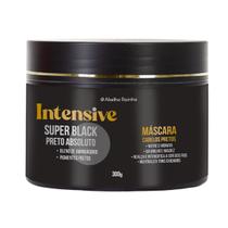 Máscara Capilar Matizadora Super Black - Preto Absoluto Intensive Abelha Rainha 300g