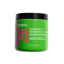 Máscara capilar Matrix Food para hidratação suave e rica, 500 ml de abacate Máscara capilar Matrix Food para hidratação suave e rica, 500 ml de abacate
