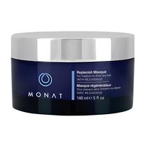 Máscara capilar MONAT Replenish com Rejuveniqe 148mL para cabelos médios a grossos