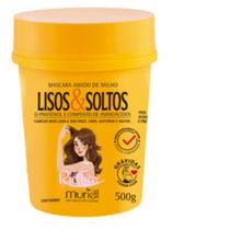 Máscara Capilar Muriel Lisos E Soltos Amido De Milho 500g