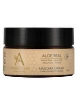 Máscara Capilar Natural Aloe Real Amantikir 250g Hidratação Profunda, Brilho e Força com Babosa