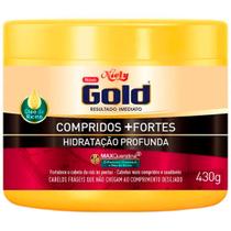 Máscara Capilar Niely Gold Hidratação Profunda Compridos + Fortes 430g