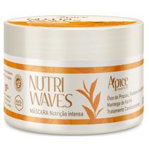 Mascara Capilar Nutrição Intensa Apice Nutri Waves Tratamento Condicionante Vegano Apse 300g Mascara Capilar Nutrição Intensa Apice Nutri Waves Tratamento Condicionante Vegano Apse 300g