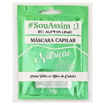 Máscara Capilar Nutrição Sou Assim) 30g - Alpha Line