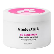 Máscara Capilar Nutritiva com Leite de Gengibre - 240ml - Para Cabelos Danificados Máscara Capilar Nutritiva com Leite de Gengibre - 240ml - Para Cabelos Danificados