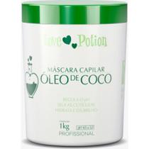 Mascara capilar óleo de coco 1k - love potion