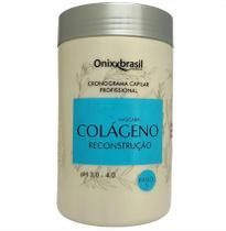 Máscara Capilar Onixx Brasil Colágeno 1kg Reconstrução, Hidratação Intensa e Proteção Pós Química Máscara Capilar Onixx Brasil Colágeno 1kg Reconstrução, Hidratação Intensa e Proteção Pós Química