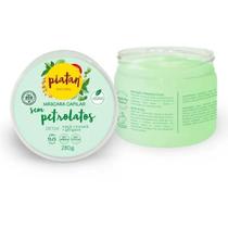 Máscara capilar para cabelos normais a oleosos, detox natural 280g sem parabenos