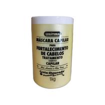 Máscara Capilar Para Fortalecimento de Cabelos 1kg - Gota Dourada