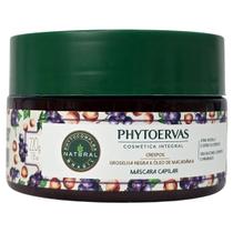 Máscara Capilar Phytoervas Crespos Groselha Negra e Óleo de Macadâmia 220g