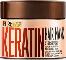 Máscara Capilar Pure Nature Lux Spa - Queratina Hidratante para Mulheres Máscara Capilar Pure Nature Lux Spa - Queratina Hidratante para Mulheres