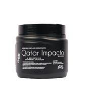 Máscara Capilar Qatar Hair 6 em 1 Macadamia e Carvão