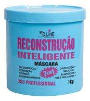 Máscara Capilar Reconstrução Inteligente 7 Em 1 3d Line 1kg Máscara Capilar Reconstrução Inteligente 7 Em 1 3d Line 1kg