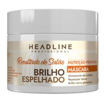 Máscara Capilar Reparação Brilho Espelhado Headline 300g