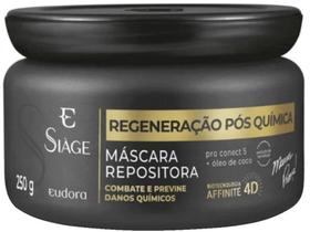 Máscara Capilar Repositora Eudora Siàge Regeneração Pós Química 250g