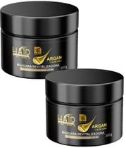 MASCARA CAPILAR REVIALIZADORA ARGAN + ALOE VERA 300g NATUFLORES 2un MASCARA CAPILAR REVIALIZADORA ARGAN + ALOE VERA 300g NATUFLORES 2un