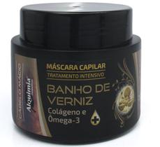 Máscara Capilar Revitalizante Banho de Verniz 500g Alquimia (Colágeno e Omega 3)