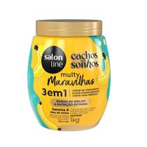 Máscara Capilar Salon Line Banana 3 Em 1 Multy Maravilhas 1kg